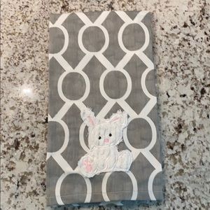 Bunny hand towel